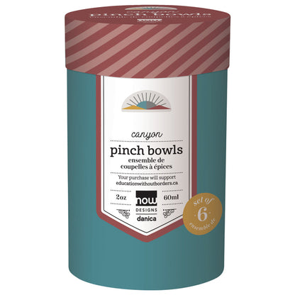 Canyon Pinch Bowls Set of 6