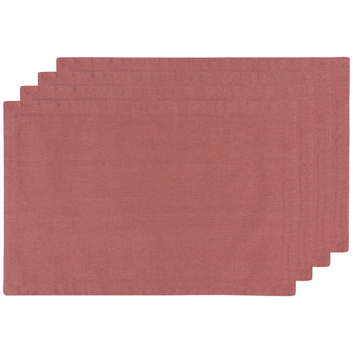 Canyon Rose Stonewash Placemats Set of 4