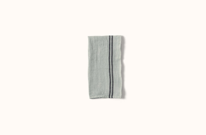 CHARVET LIGHT BLUE COUNTRY LINEN KITCHEN TOWEL
