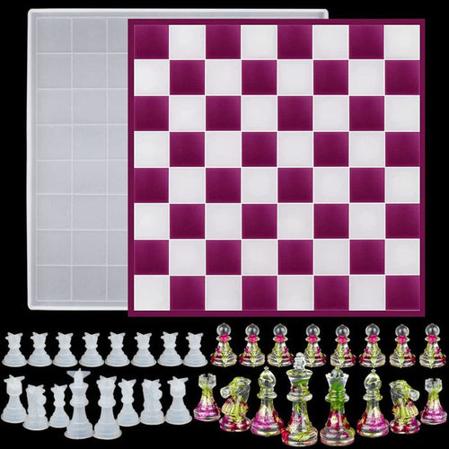 Chess Resin Silicone Mold