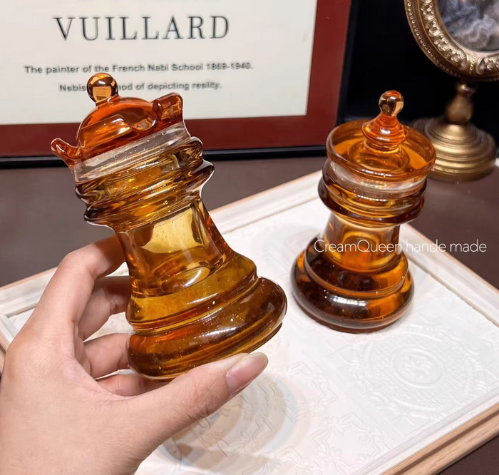 Chess Storage Jar Resin Mold