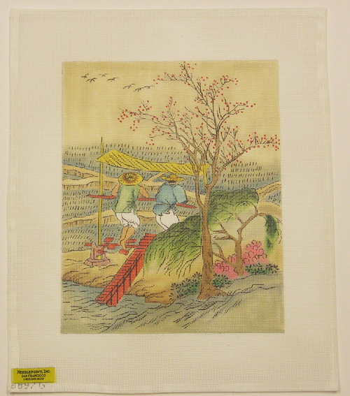Needlepoint Chinese Farmer Canvas