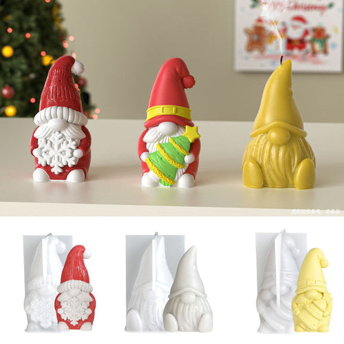Christmas Gnome Ornament Resin Mold