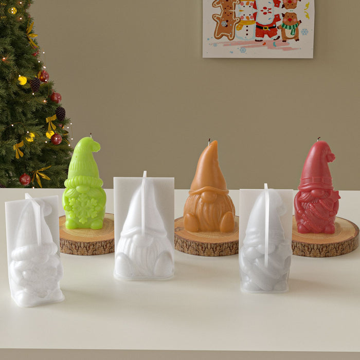 Christmas Gnome Ornament Resin Mold