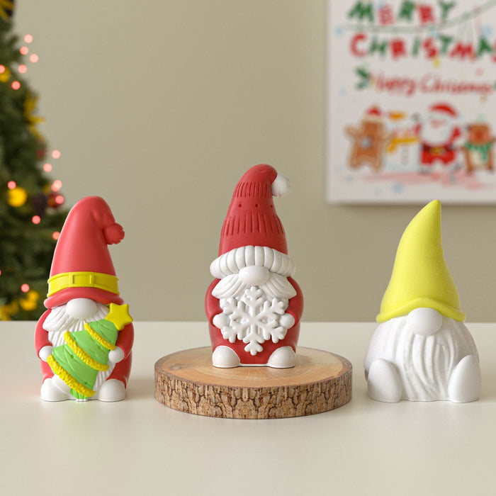 Christmas Gnome Ornament Resin Mold