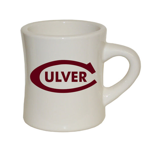 Classic Culver White Diner Mug - 10oz
