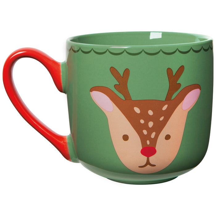 Cozy Cups Christmas Mug and Dishtowel Set