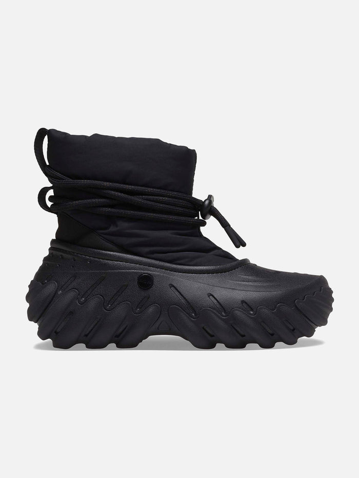 Crocs Echo Boot Negro — lateral