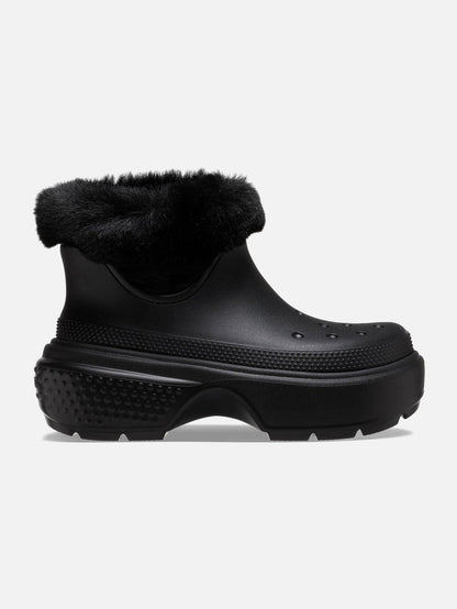 Crocs Stomp Lined Boot Negro — lateral