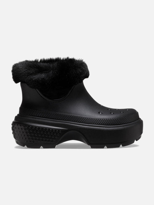 Crocs Stomp Lined Boot Negro — lateral