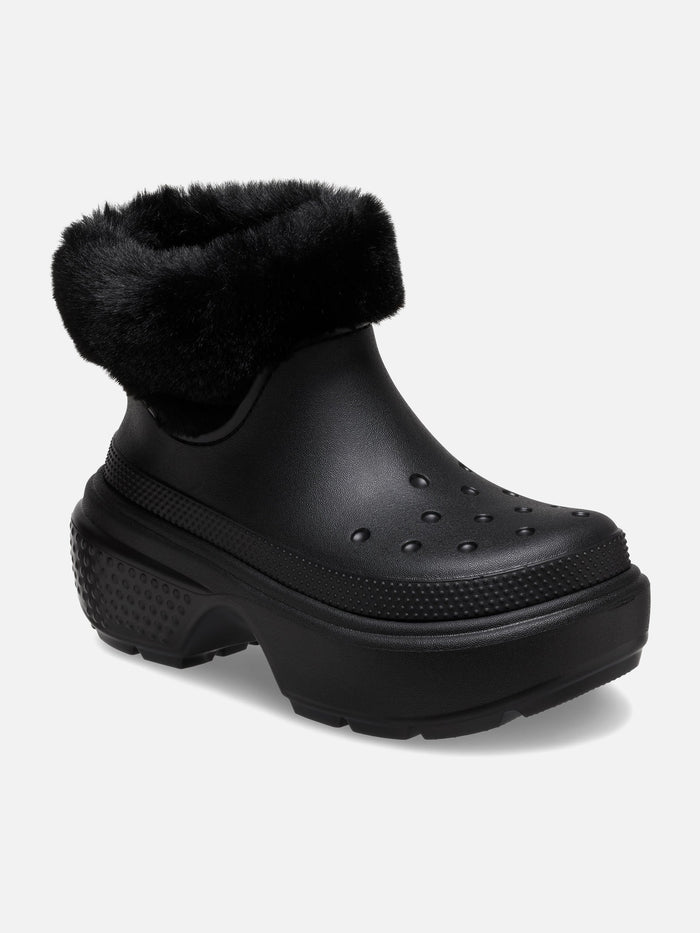 Crocs Stomp Lined Boot Negro — perspectiva