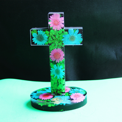 Cross Ornament Resin Mold