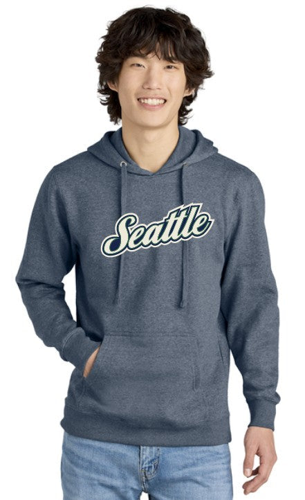 Cursive Seattle Parent Fleece Hoodie (Coach Norman Team)