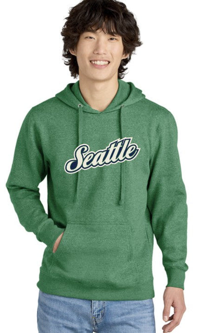 Cursive Seattle Parent Fleece Hoodie (Coach Norman Team)