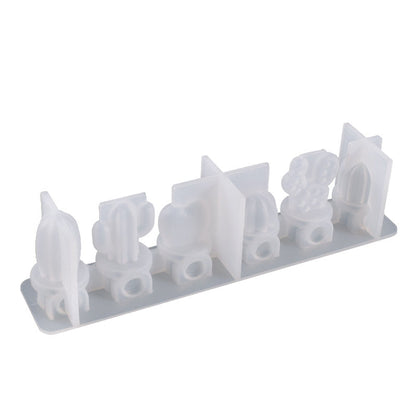 Cute Cactus Ornament Resin Mold