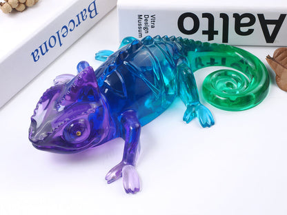 Cute Lizard Ornament Resin Mold
