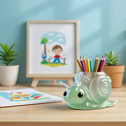 Cute Snail Storage Resin Mold
