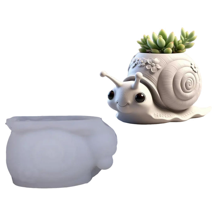 Cute Snail Storage Resin Mold
