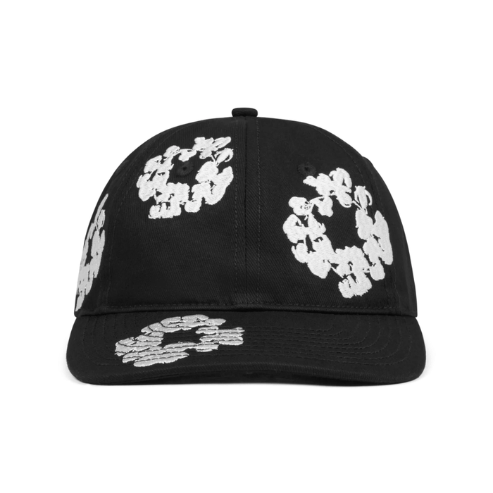 Czapka Denim Tears The Cotton Wreath Cap Black DENIM TEARS Czapki