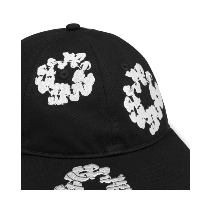 Czapka Denim Tears The Cotton Wreath Cap Black DENIM TEARS Czapki