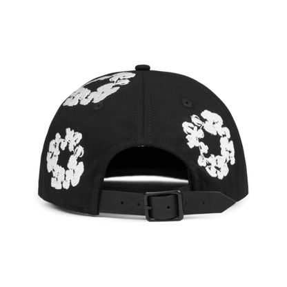 Czapka Denim Tears The Cotton Wreath Cap Black DENIM TEARS Czapki