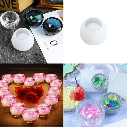 Diamond-shaped Small Bowl Resin Mold - IntoResin