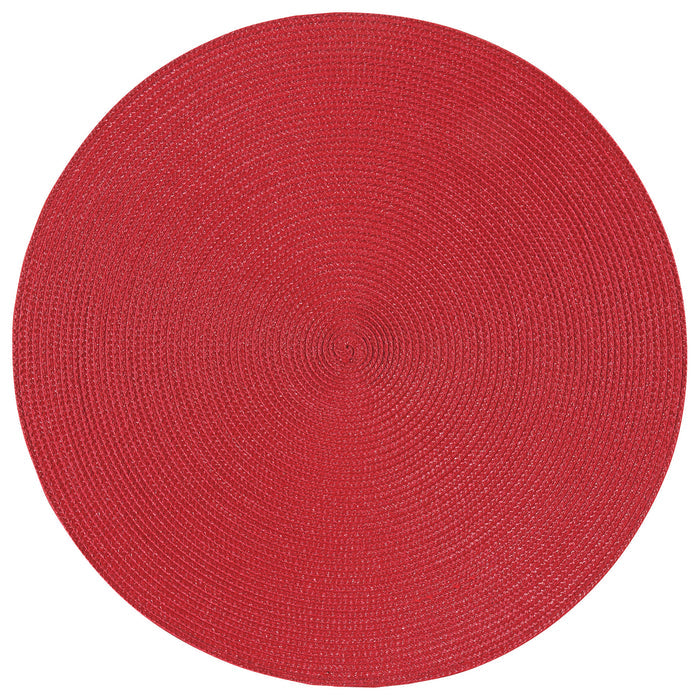 Disko Chili Red Round Placemat