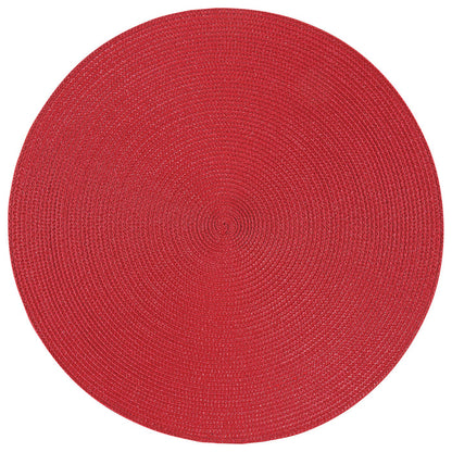 Disko Chili Red Round Placemat