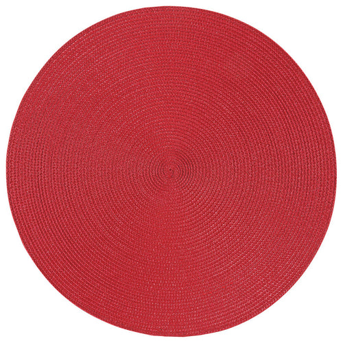 Disko Chili Red Round Placemat