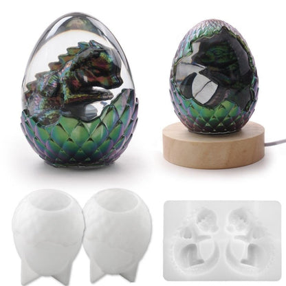 Dragon Egg Ornament Resin Mold