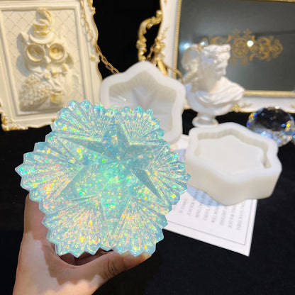 Dream Hexagonal Star Box Resin Mold ALL SET