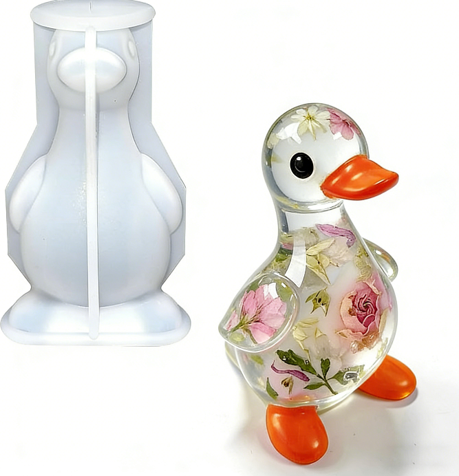 Duck Ornament Resin Mold