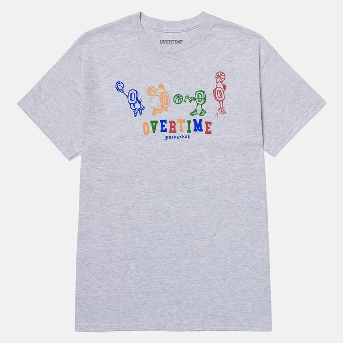 Front view of the Overtime Dunk Man Tee.