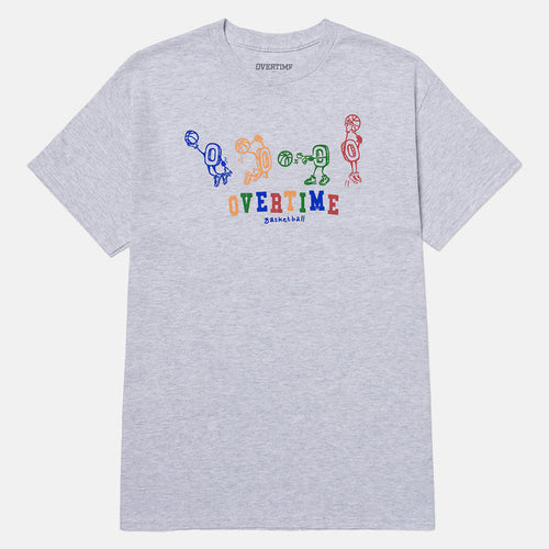 Front view of the Overtime Dunk Man Tee.
