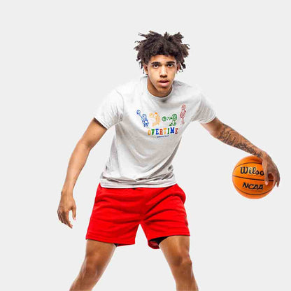 Front view of the Overtime Dunk Man Tee.