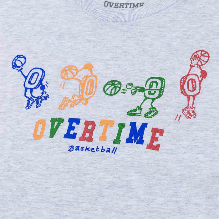 Up close view of the Overtime Dunk Man Tee.