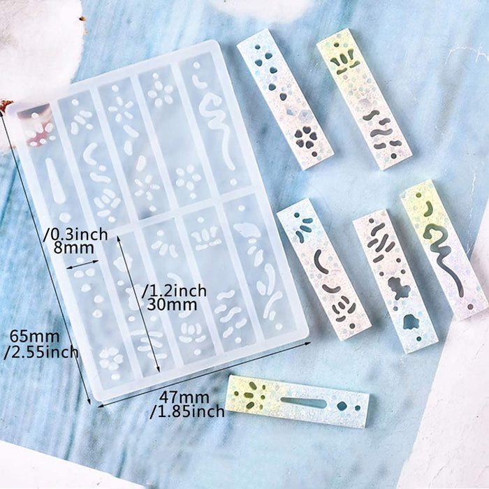 Earring Mold Epoxy Pendant Molds Resin Jewelry Molds Casting Silicone Molds