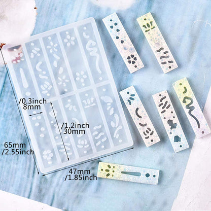 Earring Mold Epoxy Pendant Molds Resin Jewelry Molds Casting Silicone Molds