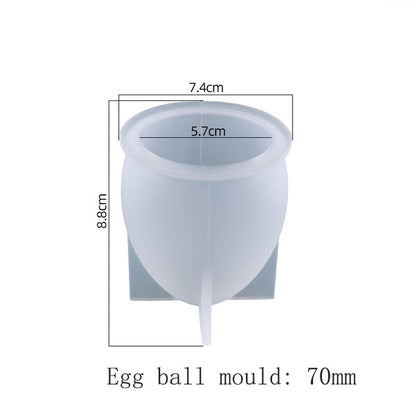 Egg Mold Egg Table Lamp Star Ball Mold