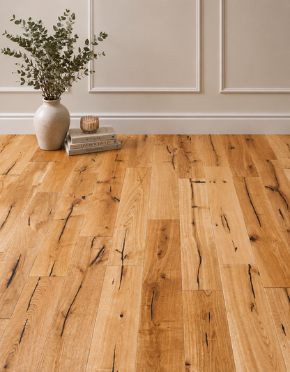 Elterwater Classic 14mm Rustic Engineered Wood Flooring - Natural Oak