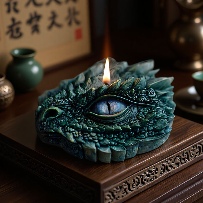 Evil Dragon Head Ornament Resin Mold