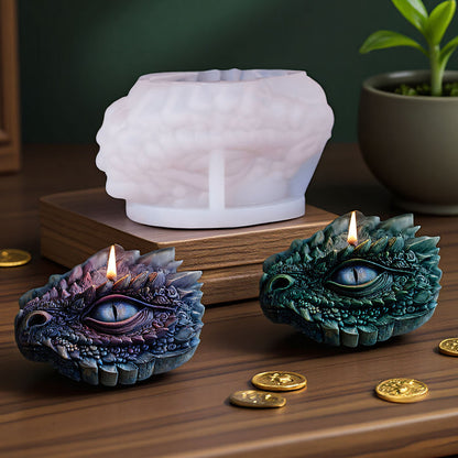 Evil Dragon Head Ornament Resin Mold
