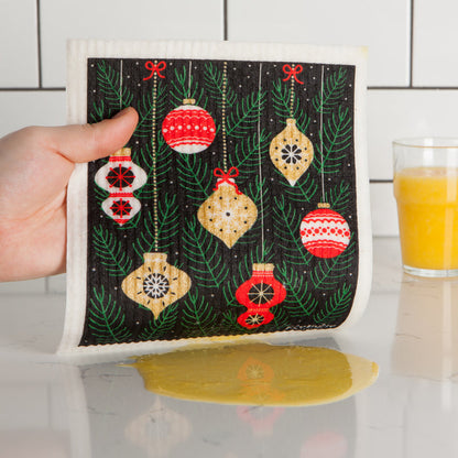 Festive Swedish Dishcloth