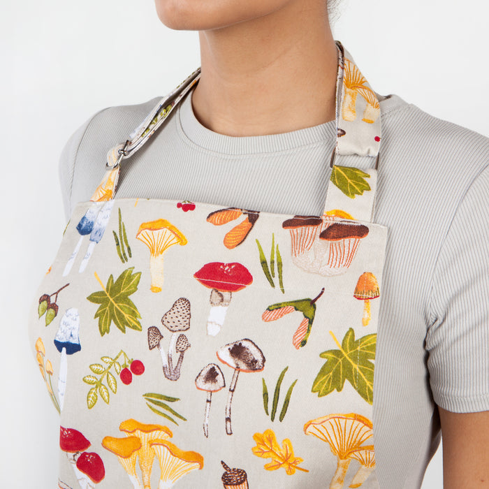 Field Mushrooms Chef Apron