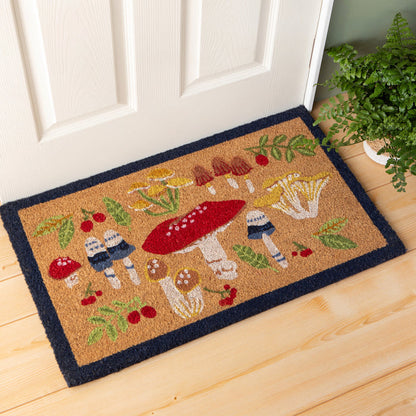Field Mushrooms Doormat