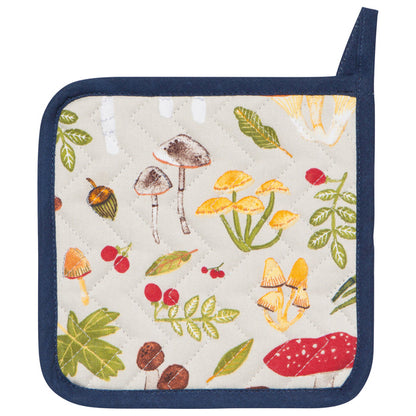 Field Mushrooms Potholder