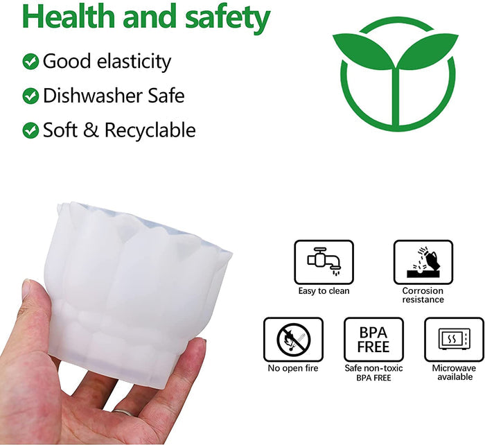 Flower Storage Box 3D Resin Jar Mold