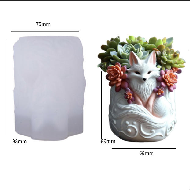 Fox Storage Resin Mold