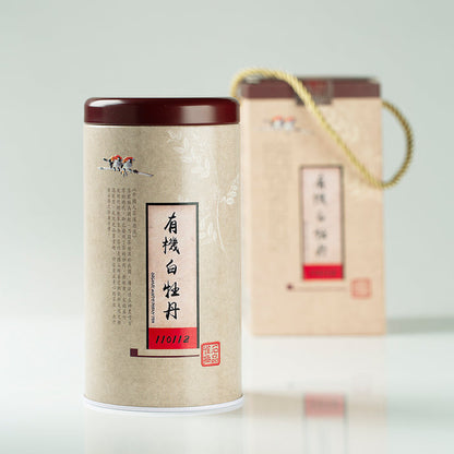 Fujian Organic White Peony Tea (3.2 oz/Tin)
