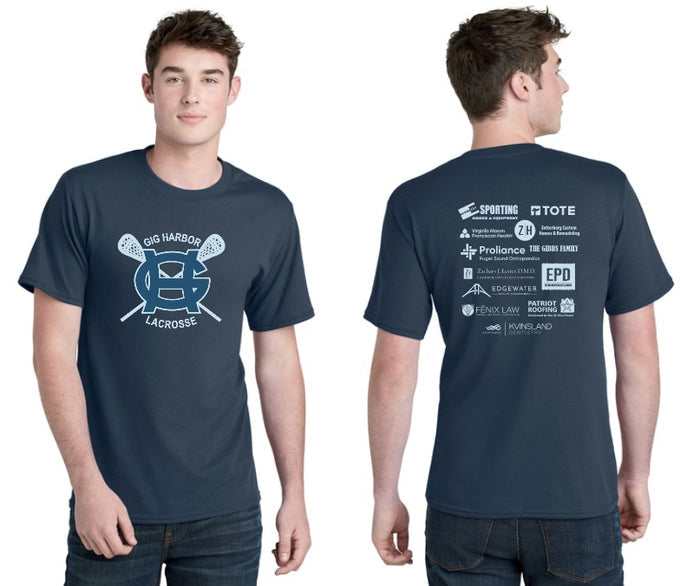 GH Lacrosse Tshirt w/ Sponsors